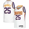 Accattivante Mikal Bridges Phoenix Suns Nike Youth Swingman Jersey Association Edition White/Purple