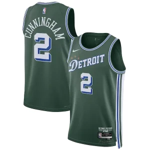 Bellissimo Cade Cunningham Detroit Pistons Nike Unisex 2022/23 Swingman Jersey City Edition Green