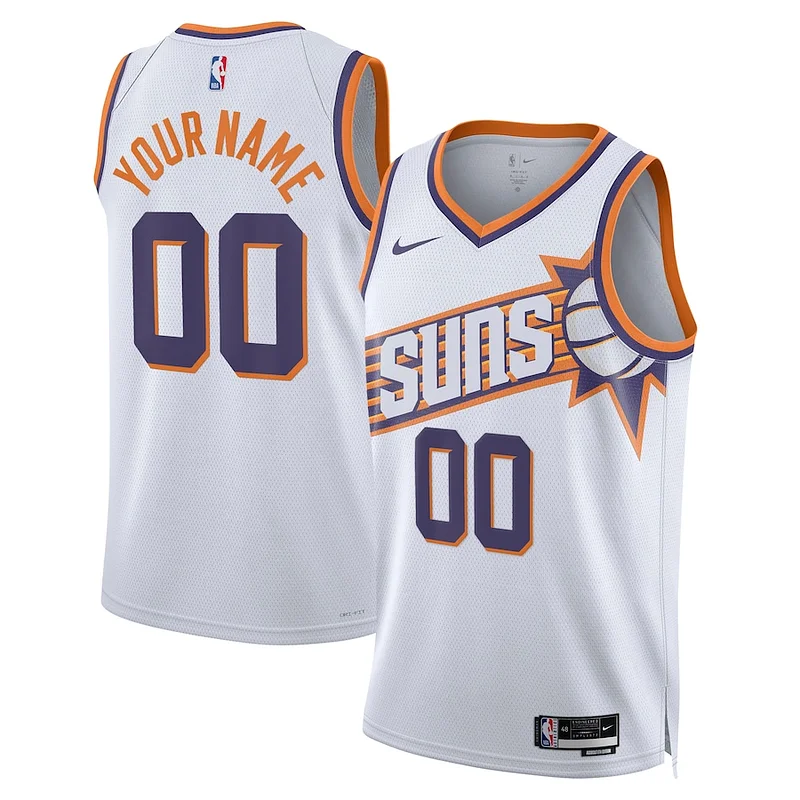 Carino Phoenix Suns Nike Unisex Swingman Custom Jersey White Association Edition