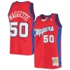 Stupendo Corey Maggette LA Clippers 2001/02 Hardwood Classics Swingman Jersey Red