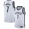 Versatile Cool Classico Kevin Durant Brooklyn Nets Nike Unisex Swingman Jersey Association Edition White/Black
