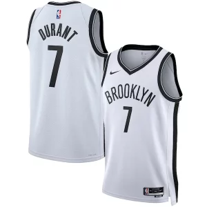 Versatile Cool Classico Kevin Durant Brooklyn Nets Nike Unisex Swingman Jersey Association Edition White/Black