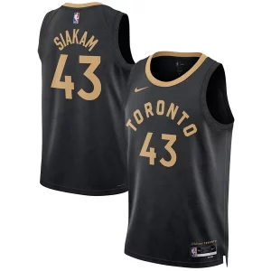 Gorgeous Fascinante Accattivante Pascal Siakam Toronto Raptors Nike Unisex 2022/23 Swingman Jersey City Edition Black