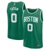 Prestigioso Jayson Tatum Boston Celtics Youth Fast Break Replica Player Jersey Icon Edition Kelly Green