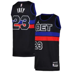 Duraturo Jaden Ivey Detroit Pistons Jordan Brand Unisex Swingman Jersey Statement Edition Black