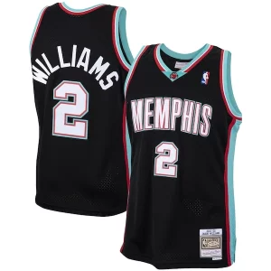 Versatile Jason Williams Memphis Grizzlies 2001/02 Hardwood Classics Swingman Jersey Black