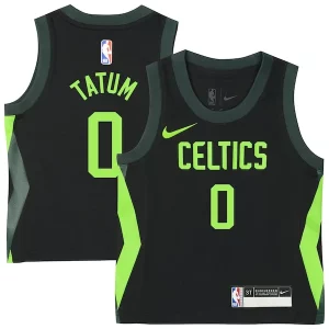 Robusto Duraturo Meraviglioso Jayson Tatum Boston Celtics Nike Toddler 2024/25 Swingman Player Jersey City Edition Black