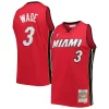 Fantastico Dwyane Wade Miami Heat Big & Tall Hardwood Classics 2005/06 Swingman Jersey Red