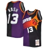Splendido Resistente Fascinante Steve Nash Phoenix Suns Hardwood Classics 1996/97 Split Swingman Jersey Purple/Black
