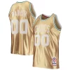 Duraturo Cool Robert Parish Boston Celtics 75th Anniversary 1985/86 Hardwood Classics Swingman Jersey Gold