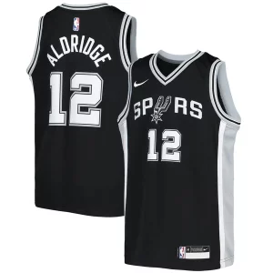 Elegante LaMarcus Aldridge San Antonio Spurs Nike Youth Swingman Jersey Icon Edition Black