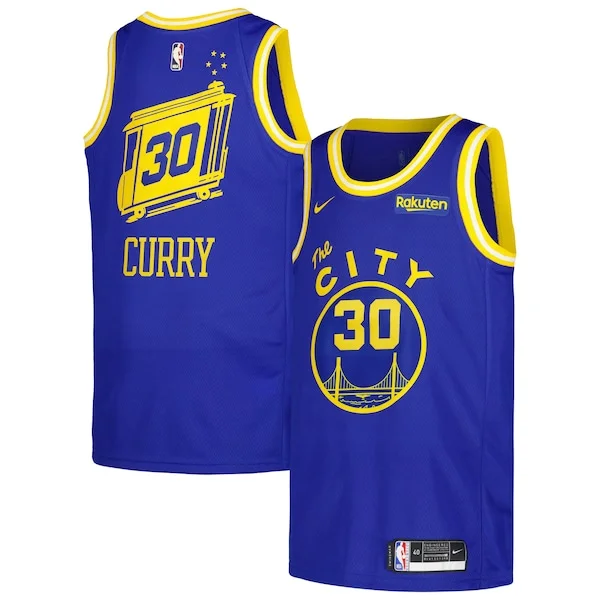 Elegante Resistente Stephen Curry Golden State Warriors Nike Swingman Player Jersey Classic Edition Royal
