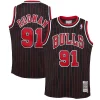 Cool Dennis Rodman Chicago Bulls Youth 1995/96 Hardwood Classics Swingman Jersey Black