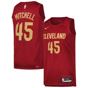 Moderno Donovan Mitchell Cleveland Cavaliers Nike Swingman Player Jersey Icon Edition Wine
