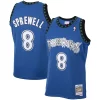 Elegante Latrell Sprewell Minnesota Timberwolves 2001/02 Hardwood Classics Swingman Jersey Blue