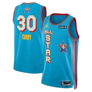 Gorgeous Bellissimo Trendy Stephen Curry Jordan Brand Unisex 2025 NBA All Star Game Swingman Player Jersey Light Blue