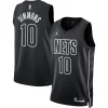 Raffinato Ben Simmons Brooklyn Nets Jordan Brand Unisex Swingman Jersey Statement Edition Black