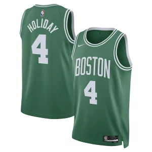 Cool Jrue Holiday Boston Celtics Nike Unisex Swingman Jersey Icon Edition Kelly Green