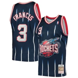 Ottimo Steve Francis Houston Rockets Hardwood Classics Swingman Jersey Navy