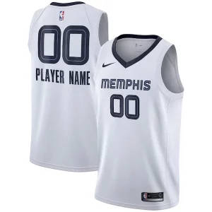 Versatile Carino Memphis Grizzlies Nike 2020/21 Swingman Custom Jersey Association Edition White