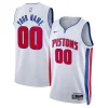 Eccezionale Detroit Pistons Nike Unisex Swingman Custom Jersey White Association Edition