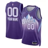 Versatile Splendido Ottimo Utah Jazz Nike Unisex 2024/25 Custom Swingman Jersey City Edition Purple
