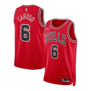 Cool Alex Caruso Chicago Bulls Nike Unisex Swingman Jersey Icon Edition Red