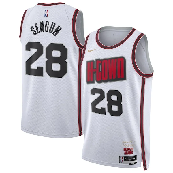 Delizioso Classico Moderno Alperen Sengun Houston Rockets Nike Unisex 2024/25 Swingman Player Jersey City Edition White