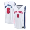 Raffinato Carino Moderno Tim Hardaway Jr. Detroit Pistons Youth Fast Break Replica Player Jersey Association White Edition