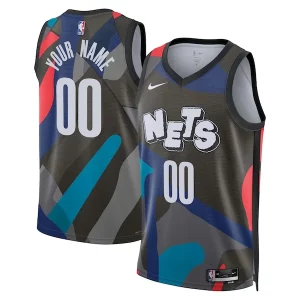 Bellissimo Fantastico Fascinante Brooklyn Nets Nike Unisex 2023/24 Custom Swingman Jersey Black City Edition