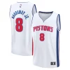 Elegante Resistente Tim Hardaway Jr. Detroit Pistons Fast Break Replica Player Jersey Association Edition White
