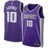 Incantevole Domantas Sabonis Sacramento Kings Nike Unisex Swingman Jersey Icon Edition Purple