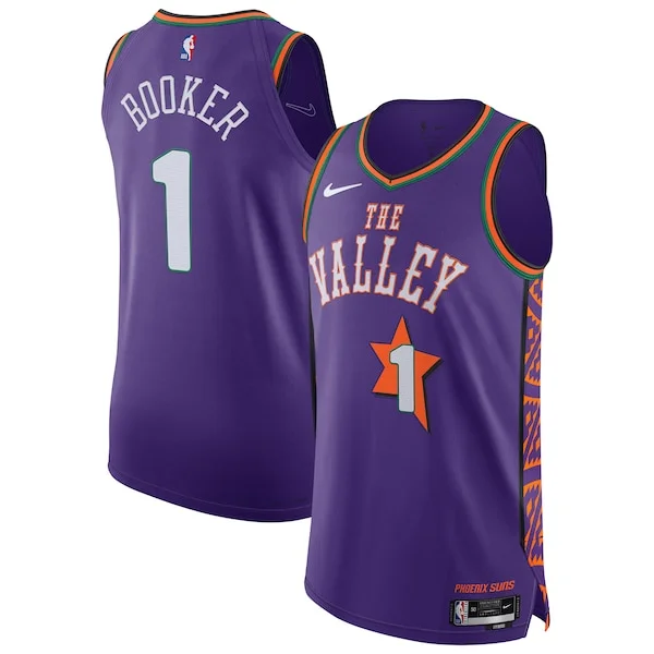 Moderno Devin Booker Phoenix Suns Nike 2024/25 Authentic Player Jersey City Edition Purple