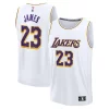 Splendido Fantastico LeBron James Los Angeles Lakers Youth Fast Break Replica Player Jersey Association Edition White