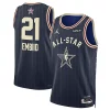 Robusto Carino Joel Embiid Jordan Brand Unisex 2024 NBA All Star Game Swingman Jersey Navy
