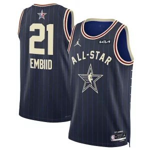 Robusto Carino Joel Embiid Jordan Brand Unisex 2024 NBA All Star Game Swingman Jersey Navy