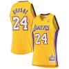 Gorgeous Men's Los Angeles Lakers Kobe Bryant Gold Hardwood Classics 2008 09 Authentic Jersey