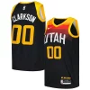 Attraente Versatile Fantastico Jordan Clarkson Utah Jazz Nike Swingman Player Jersey City Edition Black