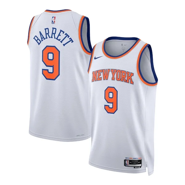 Duraturo Versatile Robusto RJ Barrett New York Knicks Nike Unisex Swingman Jersey Association Edition White