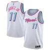 Carino Jaime Jaquez Jr. Miami Heat Nike Unisex 2024/25 Swingman Player Jersey City Edition White