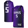 Magnifico Robusto De'Aaron Fox Sacramento Kings Jordan Brand Youth Swingman Jersey Statement Edition Purple