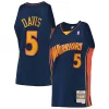 Magnifico Sofisticato Baron Davis Golden State Warriors 2006/07 Hardwood Classics Swingman Jersey Navy