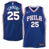 Eccezionale Versatile Incantevole Ben Simmons Philadelphia 76ers Nike Youth Swingman Jersey Royal Icon Edition/White