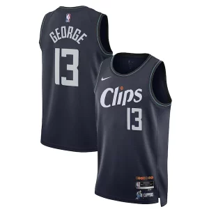 Classico Paul George LA Clippers Nike Unisex 2023/24 Swingman Jersey Navy City Edition