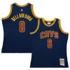 Stupendo Resistente Matthew Dellavedova Cleveland Cavaliers 2015/16 Hardwood Classics Swingman Jersey Navy