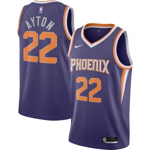 Pratico Deandre Ayton Phoenix Suns Nike 2020/21 Swingman Player Jersey Icon Edition Purple