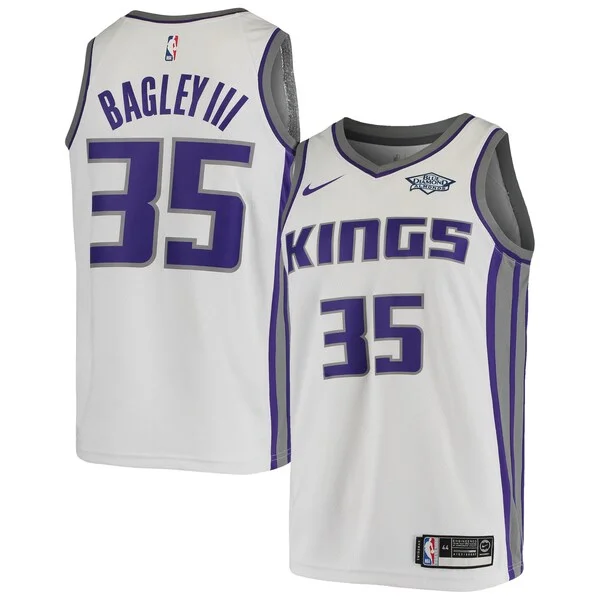 Versatile Elegante Marvin Bagley III Sacramento Kings Nike Swingman Player Jersey Association Edition White