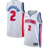Eccezionale Cade Cunningham Detroit Pistons Nike Unisex Swingman Jersey Association Edition White/Blue
