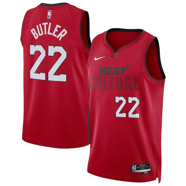 Fantastico Jimmy Butler Miami Heat Nike Unisex 2024/25 Swingman Player Jersey City Edition Red