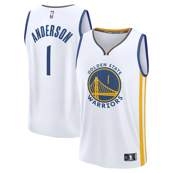 Elegante Kyle Anderson Golden State Warriors Fast Break Replica Player Jersey Association Edition White
